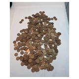 10 Rolls Of Unsearched Wheat Pennies Lot E