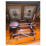 Framed artwork, DP Bodytone ab roller with booklet