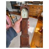 Miniature Antique Grandfather Clock