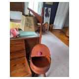 Sewing basket lamp