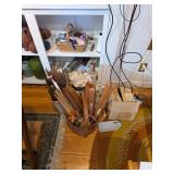 wooden weaving tools