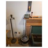 Floor lamp, bean pot, wall sconce