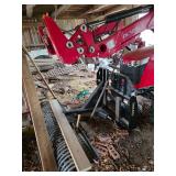 Massey Ferguson 1700 Series with front end loader DL125 tractor, Rake