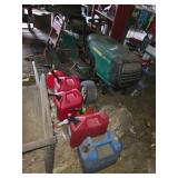 Gas Cans, Weed Eater Lawn Tractor