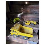 Metal Tonka dump truck, Tonka toys
