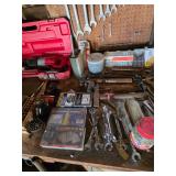 Open End Wrenches, Cotter Pin Set, Retaining Ring Set, Hydraulic Grease Fitting set