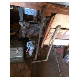 Trailer Jack Stand, Clamp Light