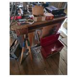 Pruner, Metal Tool Box, Clamps