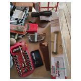 Magnetic Floor Sweeper, Socket Set, Caliper, Wrenches