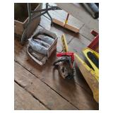 Vintage Chain Saw, Tractor Parts