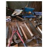 Hammers, Hand Saw, Bolt Cutter