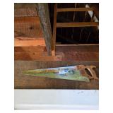 Hand painted saw