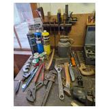 Propane Torch, Plumbing Tools, Wrenches, Pipe Cutter, Screwdrivers