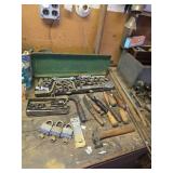 Master Locks with Keys, Sockets, Hand Tools