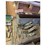 Wood Planes, Chisels, Clamps