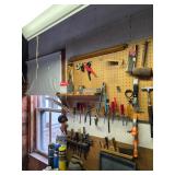 Workbench Tools, Plumbing Supplies, Solder, Clamps, Wood Ruler