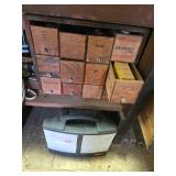Wood Boxes/Drawers, Parts Organizer
