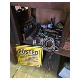 Posted Signs. Hammers, Electric Right Angle Drill