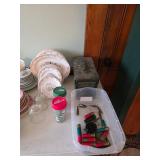 China, Covered glass candy jar