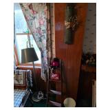 Floor lamp, decorative ladder