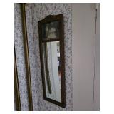 Vintage Trumeau wall mirror 