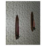 Candle wall sconces