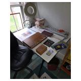 Drafting desk or table, Art supplies, large paper cutter