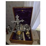Catholic Sick Call Set, Last Rites or Viaticum kit