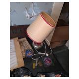 maps, Star Wars figurines, patch, desk lamp
