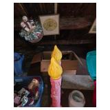 Vintage Christmas candles 