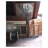 Wire bed frame, frames, glass for frames