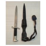German WWII Bayonet With Scabbard