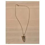 Sterling Silver Elephant Necklace