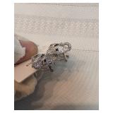 Sterling Silver Elephant Earrings