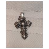 MFA Sterling Cross Pendant
