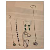 Assorted Sterling Jewelry Lot A