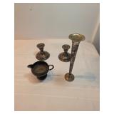 Weighted Sterling Silver Items Lot