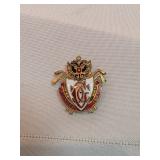 Antique Cannes Golf Club Badge