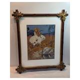 Antique Watercolor Unsigned