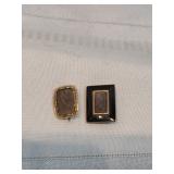 Small Antique Hair Locket Brooches