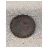 Spanish Colonial 2 Reales Coin