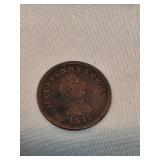 1815 Half Penny Token