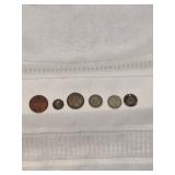 6 British Empire Coins