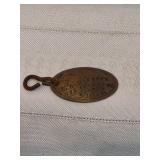 Antique Luggage Tag For LD Parson Boston MA