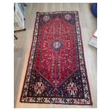 Hand Made Persian Abedah Rug 78x 41