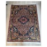 Hand Knotted Hamadan Persian Rugs 57x41