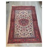 Hand Knotted Persian Rug 60x41