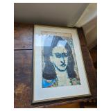 Framed artwork Amedeo Modigliani