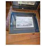 Framed artwork