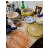 Glass Serving Plates